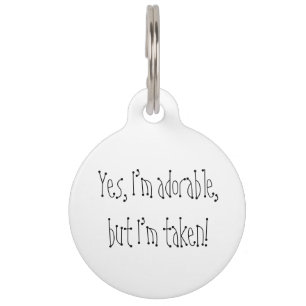 Ik ben Schattig Maar Bezette Pret Contact Info Huisdierpenning