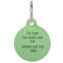 Ik ben schattig maar test me niet 
