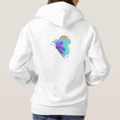 Ik ben schattig zoals... hoodie (Achterkant)