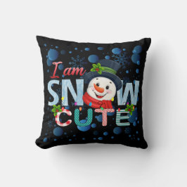 Ik ben Schattige van sneeuw Kussen