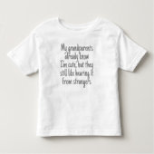 Ik ben Schattige. We weten het. Kinder Shirts (Voorkant)