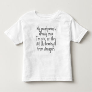 Ik ben Schattige. We weten het. Kinder Shirts
