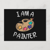 Ik ben schilder briefkaart (Voorkant)