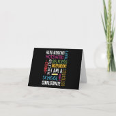 Ik ben schooladviseur kaart (Voorkant)