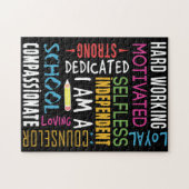 Ik ben schooladviseur legpuzzel (Horizontaal)