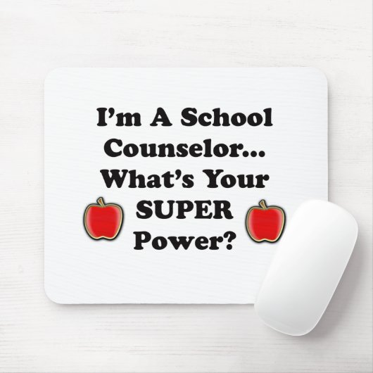 Ik ben schooladviseur muismat (Met muis)