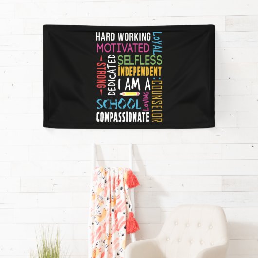 Ik ben schooladviseur spandoek (Insitu)