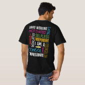 Ik ben schooladviseur t-shirt (Achterkant volledig)