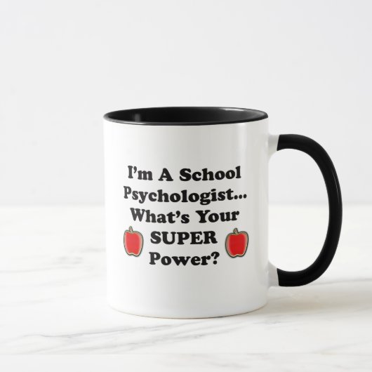 Ik ben schoolpsycholoog mok (Rechts)