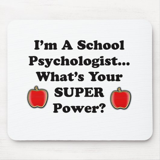 Ik ben schoolpsycholoog muismat (Voorkant)