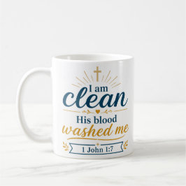Ik Ben Schoon Zijn Bloed Heeft Me Gewassen Bijbelv Koffiemok
