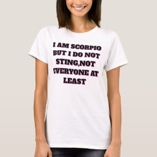 IK BEN SCHORPIOEN EN TROTSE T-SHIRT