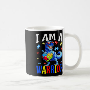 Ik ben schrijver Autism Familie Dinosaur Autisme Koffiemok
