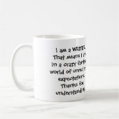 Ik ben schrijver-Mok Koffiemok (Links)