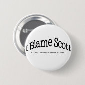 Ik ben Scott schuldig Ronde Button 5,7 Cm (Voorkant /achterkant)