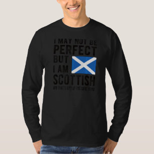 Ik ben Scottish Flag Scotland Heritage Scottish Ro T-shirt