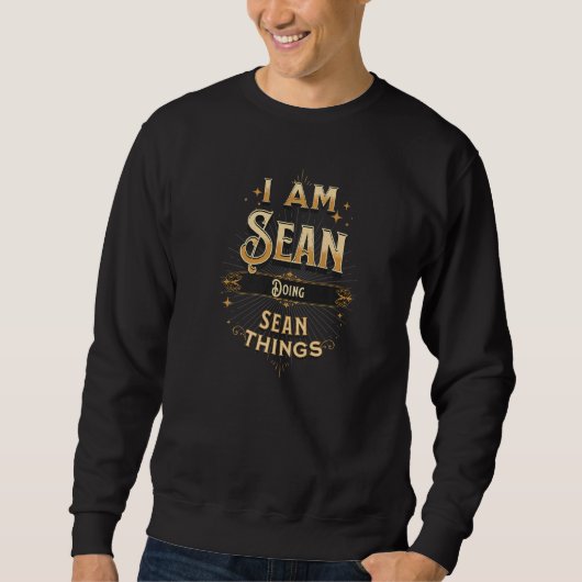 Ik ben Sean Doing Sean Doods Celebration Trui (Voorkant)
