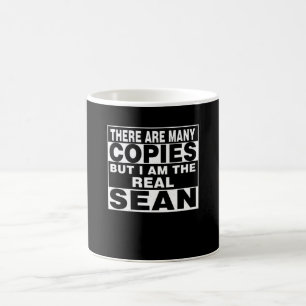 Ik ben Sean Funny Personal Personalized Fun Koffiemok