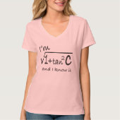 Ik ben Sec C en ik weet het! T-shirt (Voorkant)