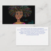 IK BEN SERIES - VOOR KLEURLADEN VISITEKAARTJE (Voorkant / Achterkant)