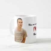 "Ik ben serieus!" Koffiemok (Voorkant links)
