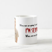"Ik ben serieus!" Koffiemok (Center)