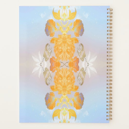 Ik ben Seven Chakra Mandala gepersonaliseerd Planner (Achterkant)