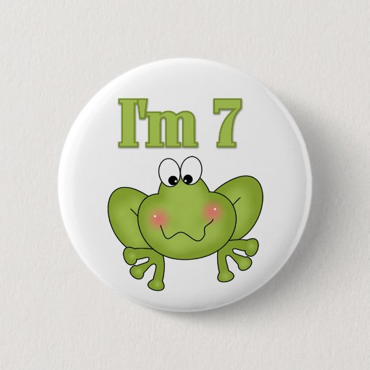 Ik ben Seven Frog Button (Voorkant)