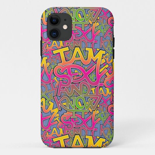 Ik ben sexy en ik weet het - graffiti Case-Mate iPhone case (Achterkant)