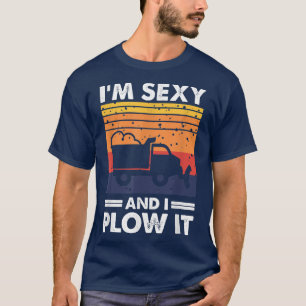 Ik ben Sey en ik zwaaide de sneeuwploeg. T-shirt