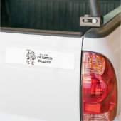 Ik ben Shooting Blanks Bumpersticker (Op Truck)