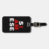 IK BEN SIAMEES BAGAGELABEL (Voorkant horizontaal)