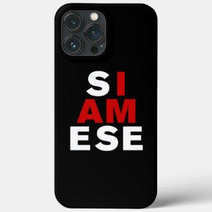 IK BEN SIAMESE iPhone 13 PRO MAX HOESJE