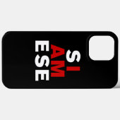 IK BEN SIAMESE Case-Mate iPhone CASE (Achterkant (horizontaal))