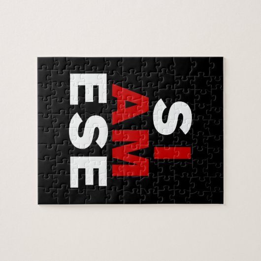 IK BEN SIAMESE LEGPUZZEL (Horizontaal)