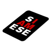 IK BEN SIAMESE MAGNEET (Linkerzijde)