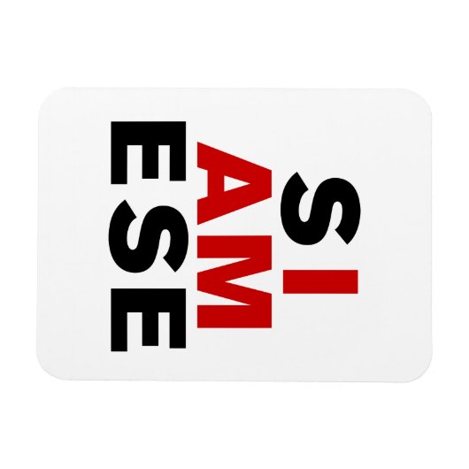 IK BEN SIAMESE MAGNEET (Horizontaal)