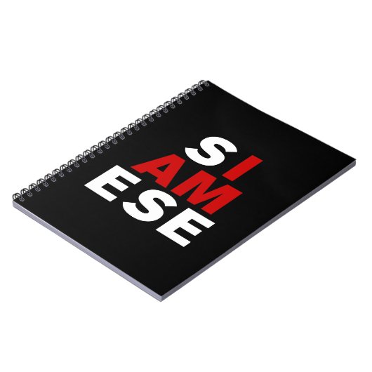 IK BEN SIAMESE NOTITIEBOEK (Linkerzijde)