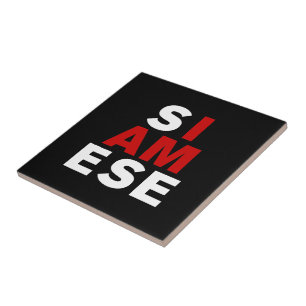 IK BEN SIAMESE TEGELTJE