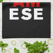 IK BEN SIAMESE THEEDOEK (Gevouwen)