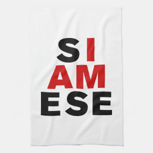 IK BEN SIAMESE THEEDOEK