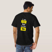 Ik ben single, maar niet voor jou t-shirt (Achterkant volledig)