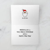 Ik ben Sinterklaas Feestdagen Kaart (Binnen)