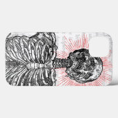 Ik ben Skeleton Case-Mate iPhone Case (Achterkant (horizontaal))