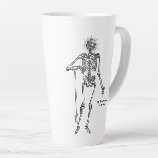 Ik ben Skeleton. Latte Mok (Rechterhoek)
