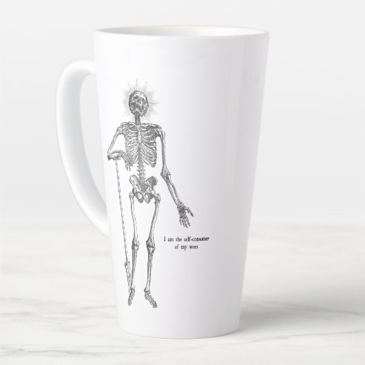 Ik ben Skeleton. Latte Mok (Linkerhoek)