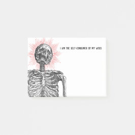 Ik ben Skeleton. Post-it® Notes