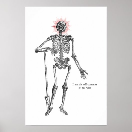 +{ Ik ben Skeleton! }+ Poster (Voorkant)