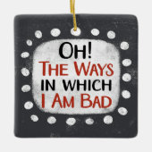 Ik ben slecht Ornament (Voorkant)