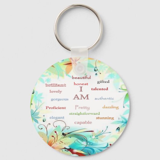 Ik ben..... sleutelhanger (Voorkant)